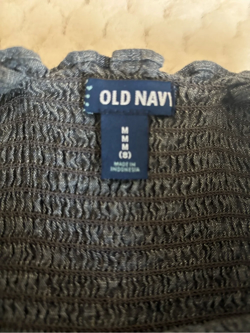 Old Navy smocked bodice